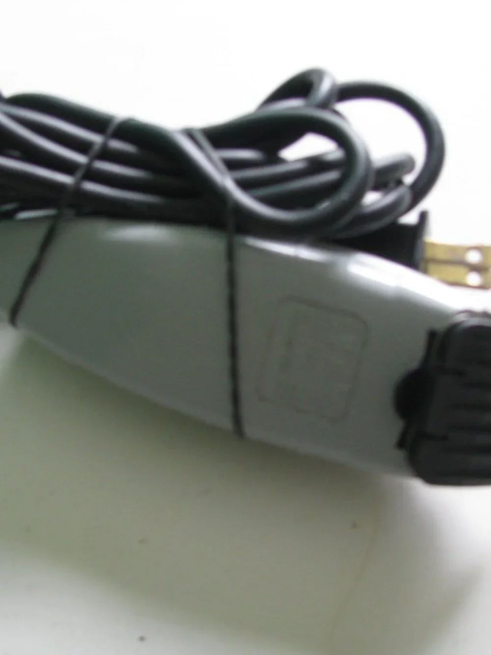 Andis Model G Corded Electric Hair Clipper/trimmer Gray, Square Blade, Tested.